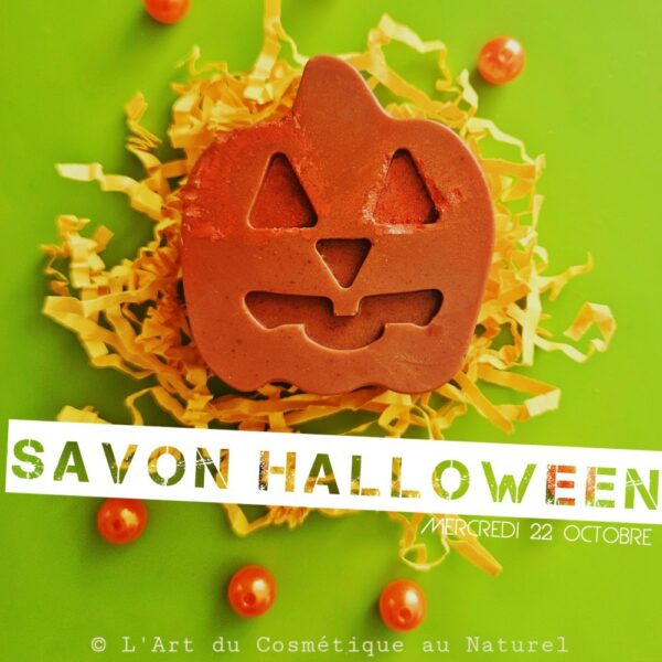 Atelier cosmétique enfants: fabrication Savon Halloween