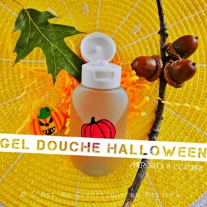 Atelier cosmétique enfants: fabrication Gel douche Halloween