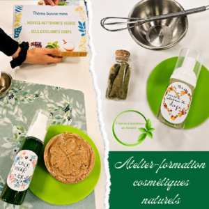 Atelier-formation cosmétiques naturels